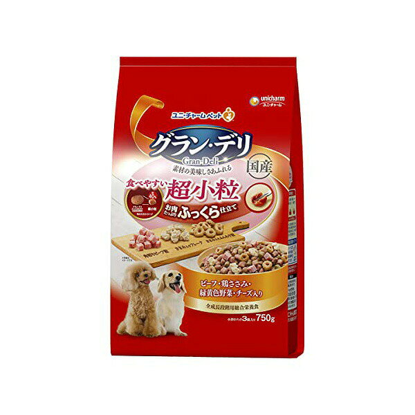 Premium - 【10個セット】 ユニ・チャーム グランデ リふっくら 超小粒 750g 安心素材