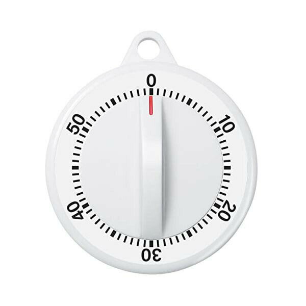 Timers - 【3個セット】 ドリテック ダイヤルタイマー アナログ タイマー勉強用 回す タイマー キッチン マグネット ホワイト 小型 計測 かわいい 調理小物 キッチン用品 キッチンタイマー 学習 勉強 シンプル 人気商品