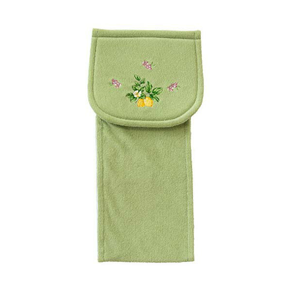 樂天商城 - 【3個セット】 オカ OKA プロヴァンス シエル トイレットペーパーホルダーカバー グリーン 北欧 おしゃれ 34cm×17cm×2cm やわらかい 抗菌 トイレグッズ 黄色 人気 トイレ 新生活 トイレットペーパー かわいい お祝い ふわふわ 人気商品