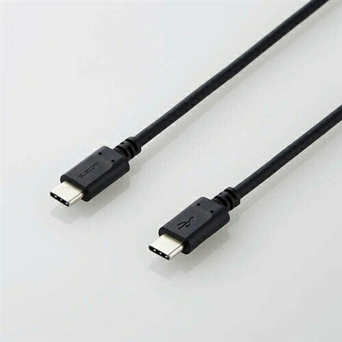 【5個セット】 エレコム USB Type-C ケーブル MPA-CC15PNBK ブラック 充電 ELECOM MPA CC15PN Power Delivery 対応 …