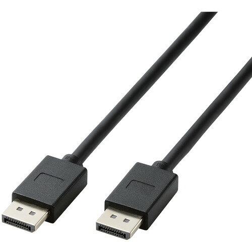【5個セット】 エレコム DisplayPort ケーブル CAC-DP1410BK2 1.4 ブラック 認証 ...