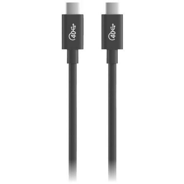 樂天商城 - 【5個セット】 エレコム USB4-CC5P08BK USB4ケーブル(Type-C-TypeC) 0.8m ブラック