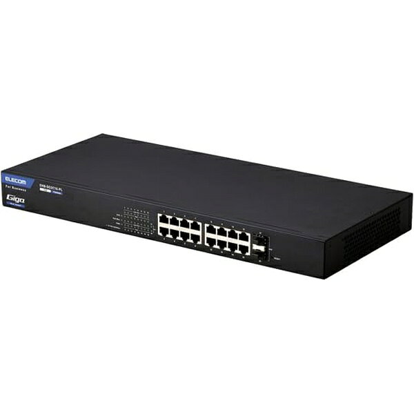 Other - エレコム EHB-SG2C16-PL レイヤー2 Giga対応 PoE Webスマートスイッチ/RJ-45×16ポート/ ファンレス