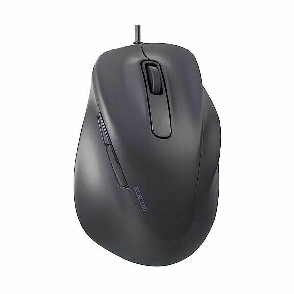 【3個セット】 エレコム M-XGM30UBSKBK ELECOM 有線マウス EX-G 静音 Mサイズ 5ボタン 「AskDoctors評価サービス」認証 認証 コードあり ブラック 右手専用 マウス 抜群の使い心地 抗菌 パソコン 静音設計 有線 疲れにくい 線あり パソコン周辺機器 抗菌仕様 送料無料