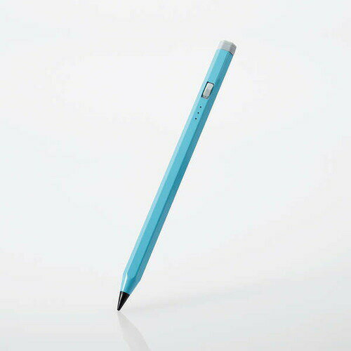 【5個セット】 エレコム P-TPACAPEN01BU 充電式アクティブタッチペン（6角 iPad専用 青） ブルー PTPACAPEN01BU