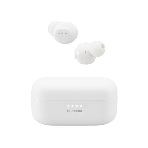 【10個セット】 エレコム LBT-TWS16WH 完全ワイヤレスBluetoothヘッドホン ホワイト