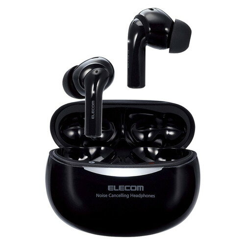 【10個セット】 エレコム LBT-TWS15BK2 完全ワイヤレスBluetoothヘッドホン ブラック