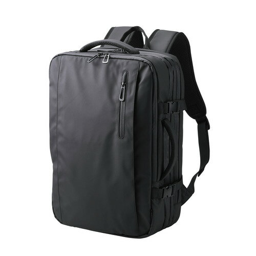 【3個セット】 エレコム BM-BPEX01BK マチ拡張出張バックパック 〜15.6インチ ノートPC対応 33L ブラック