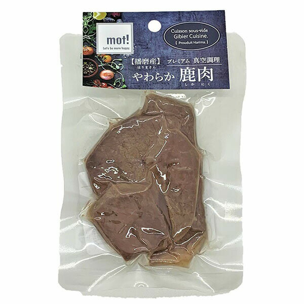 Rakuten - 【6個セット】 FLF mot! やわらか鹿肉 鹿ステーキ 60g