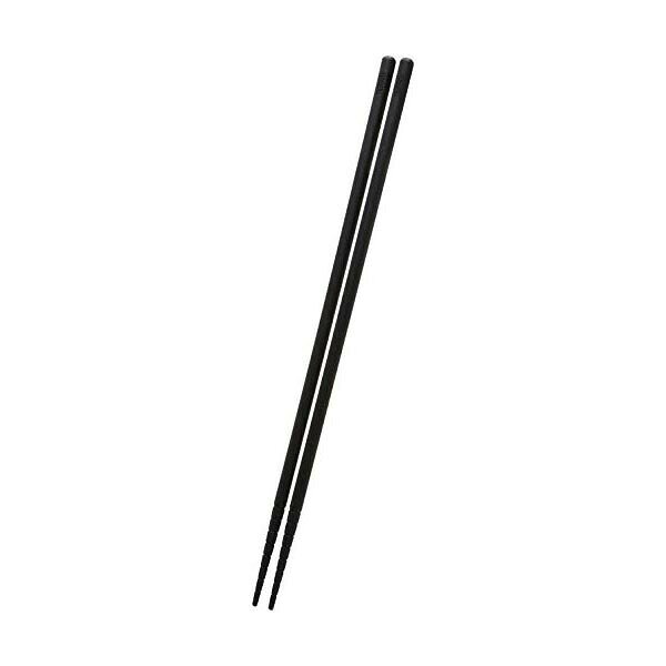 筷子 - 【10個セット】 サーモス シリコーン菜ばし ブラック キッチンツール KT-C001 BK つかみやすい 食洗機対応 すべりにくい シリコン さいばし 菜箸 軽い 調理小物 シリコーン菜箸 キッチン用品 耐熱性 シリコーン フッ素コーティング 料理 人気商品
