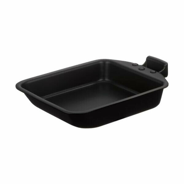 Ih/Gas Compatible - 【10個セット】 サーモス 取っ手のとれる玉子焼きフライパン ブラック KEA-015 （IH対応） 卵焼き器 デュラブルシリーズ 卵焼き フライパン ガス火可 玉子焼き器 オーブン対応 着脱式 調理道具 レッド ガス火対応 キッチン用品 スタイリッシュ