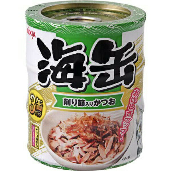 Rakuten - 【3個セット】 アイシア 海缶ミニ3P 削り節入りかつお 180g 安心素材