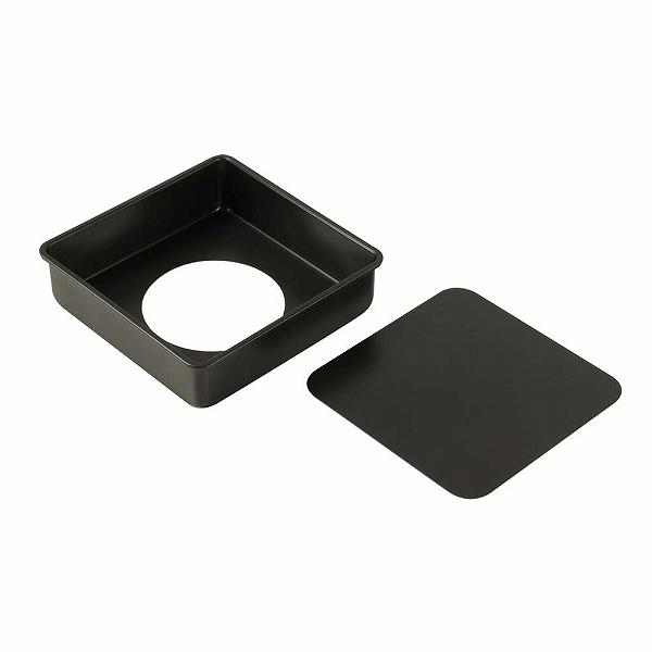 Cake Forms - 【10個セット】 リバティーコーポレーション LD-528 ケーキ型 18cm スクエア 底取れ式 シリコン加工 製菓用品 Style Dolce リバティコーポレーション リバティ オーブン専用 スタイルドルチェ 角型 手作り シリコン スイーツ 誕生日 人気商品