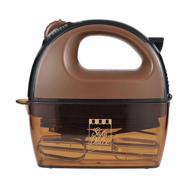 リバティーコーポレーション LD-600 ハンドミキサー 電動 ケース付 ショコラブラウン 製菓用品 Style Dolce リバティコーポレーション リバティ スタイルドルチェ 手作り 生クリーム 泡立て器 電動ハンドミキサー スイーツ 人気商品