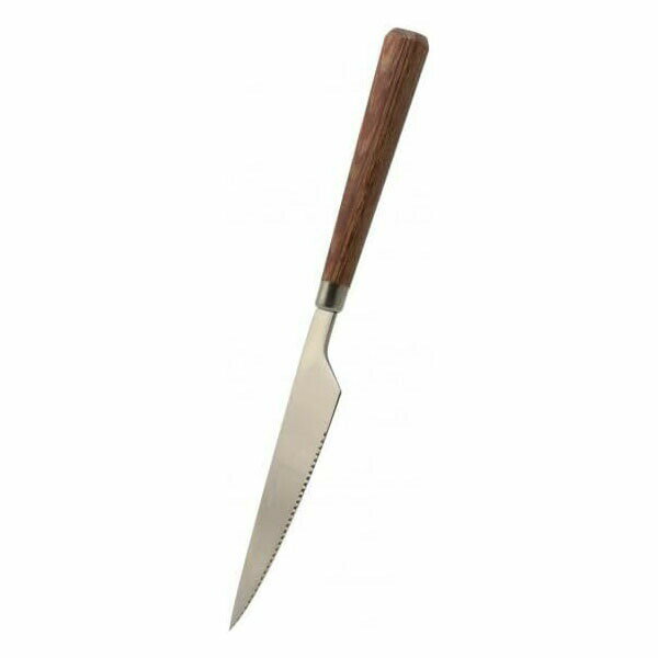 【10個セット】ベストコ 木柄 ステーキナイフ LD-684 人気商品