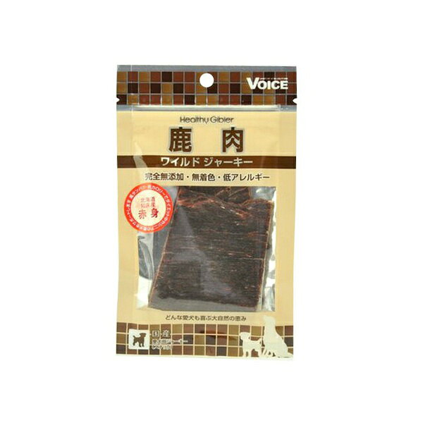 乐天商城 - 【6個セット】 ヴォイス 鹿肉ワイルドジャーキー 赤身 15g