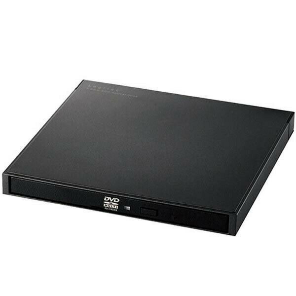 Rakuten - 【3個セット】 ロジテック LDR-PWA8U3CVBK Type-A／C対応 再生・編集・書込ソフト付USB3.2(Gen1)ポータブルDVDドライブ ブラック