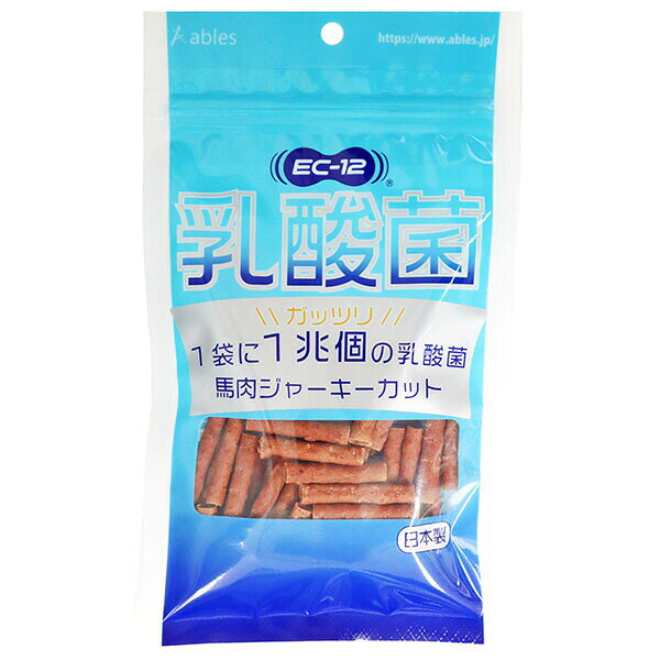 【6個セット】 国泰ジャパン 馬肉ジャーキー EC12 乳酸菌 ドッグ おやつ 犬用スナ...