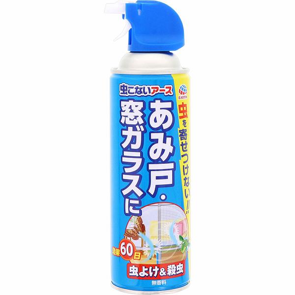 【10個セット】 虫こないアース あみ戸・窓ガラスに アース製薬 殺虫剤・虫よけ
