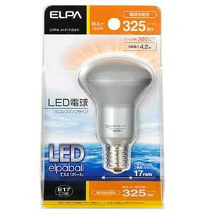 【3個セット】 ELPA(エルパ) LDR4L-H-E17-G611 LED電球 30W形 E17口金 電球色 屋内...