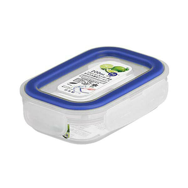 Plastic Storage Containers - 【120個セット】 岩崎工業 イージーケア200mL A-2170BN 保存容器 フードケース ブルー 抗菌 レンジ対応 食洗機対応 プラスチック容器 イージーケア フードストッカー 密閉 容器 食品 保存 キャニスター 電子レンジ対応 フリー 食品保存容器