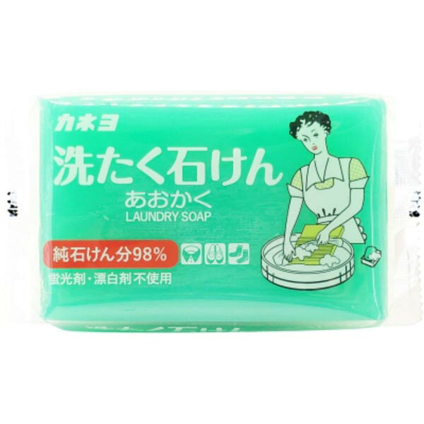 ▼まとめ買いがおすすめ！ 2個セット（激安） 3個セット（爆安） 5個セット（爆安） 10個セット（爆安） 24個セット（格安） 純石けん分98%で、えり・そで口などの部分洗いやユニフォーム・靴下などの予洗いに使用できる洗たく石けん。【セット内容】●洗たく石けん × 24個●1個あたり：150g【特徴】●石けん以外の界面活性剤、リン酸塩、蛍光増白剤、けい酸ソーダを配合していない●通常の洗濯では落ちにくい襟やそで口の汚れを落とせる【仕様】材質純石けん分(脂肪酸ナトリウム、脂肪酸カリウム)98%入数1個内容量150g成分純石けん分(脂肪酸ナトリウム、脂肪酸カリウム)98%【使用場所】●衣料品の部分洗い　●ユニフォームの洗濯　●靴下の洗濯　●台ふきんの洗濯　●ペット用衣類の洗濯【ご注意】●荒れ性の方や長時間使用する場合は炊事用手袋を使用してください●色落ちの心配な衣料は目立たない部分で試し洗いをしてください●使用後は手をよく水で洗いクリーム等でお手入れしてください●目に入った時はすぐに水でよく洗い流してください●飲み込んだときは水等を飲ませ、異常が残るときは専門医に相談してください純石けん分98%で、えり・そで口などの部分洗いやユニフォーム・靴下などの予洗いに使用できる洗たく石けん。入数：1個　内容量：150g24個セットでお届け。衣料品の部分洗い、ユニフォームの洗濯、靴下の洗濯、台ふきんの洗濯、ペット用衣類の洗濯などに。 ▼まとめ買いがおすすめ！ 2個セット（激安） 3個セット（爆安） 5個セット（特売） 10個セット（限定） 24個セット（特売）