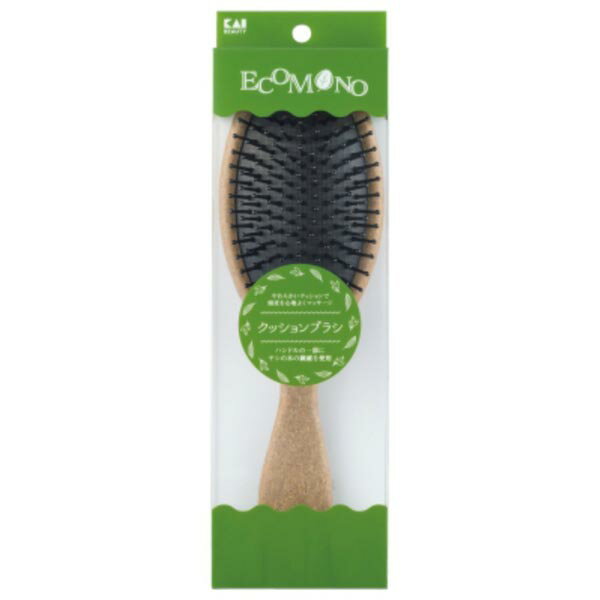 Brushes, Combs - 【5個セット】 KQ3180 EKOMONO クッションブラシ ブラシ クッション 貝印