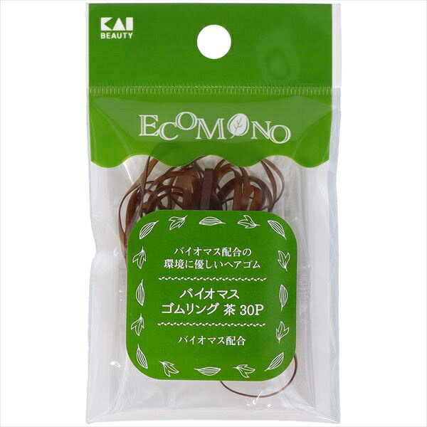 Rakuten - KQ3193 ECOMONO バイオマスゴムリング 茶