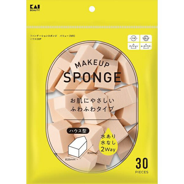 ▼まとめ買いがおすすめ！ 6個セット（特売） ※この商品は配送会社の都合により、北海道・沖縄・離島にはお届けできません。 ご注文が確認された場合、キャンセルさせて頂く可能性がございますのであらかじめご了承くださいお肌にやさしいふわふわタイプのスポンジ。ハウス形状のバリューパックです。項目内容形状ハウス型容量30P材質天然素材構造ふわふわタイプ性能水あり水なし両用タイプ機能リキッドタイプ・パウダリータイプのファンデーションに使用可能耐久性表面劣化時に交換必要仕様に関するご案内※仕様・デザインはメーカー都合により予告なく変更となる場合があります。※掲載スペックと実物に差異がある場合は、実物の仕様を優先とさせていただきます。※サイズ・重量は目安となり、若干の誤差が生じる場合がございます。※商品画像はイメージです。実際の商品とは一部異なる場合があります。※この商品は配送会社の都合により、北海道・沖縄・離島にはお届けできません。 ご注文が確認された場合、キャンセルさせて頂く可能性がございますのであらかじめご了承ください ▼まとめ買いがおすすめ！ 6個セット（人気）
