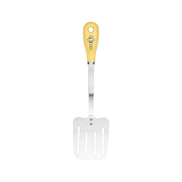 【2個セット】 貝印 リトルシェフクラブ ターナー FG5210 ステンレス イエロー 子ども向け 食洗機対応 KAI キッチンツール へら フライ返し 穴あき 調理器具 料理 食育