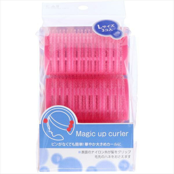 ▼まとめ買いがおすすめ！ 6個セット（限定） 120個セット（激安） ※この商品は配送会社の都合により、北海道・沖縄・離島にはお届けできません。 ご注文が確認された場合、キャンセルさせて頂く可能性がございますのであらかじめご了承くださいポイントカールがキレイにきまるマジックアップカーラーです。表面のナイロン毛が髪をグリップし巻きやすい仕様です。3P、L。項目内容サイズL重量20g仕様に関するご案内※仕様・デザインはメーカー都合により予告なく変更となる場合があります。※掲載スペックと実物に差異がある場合は、実物の仕様を優先とさせていただきます。※サイズ・重量は目安となり、若干の誤差が生じる場合がございます。※商品画像はイメージです。実際の商品とは一部異なる場合があります。※この商品は配送会社の都合により、北海道・沖縄・離島にはお届けできません。 ご注文が確認された場合、キャンセルさせて頂く可能性がございますのであらかじめご了承ください ▼まとめ買いがおすすめ！ 6個セット（格安） 120個セット（爆安）