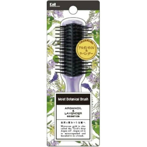 Brushes, Combs - 【2個セット】 貝印 KQ3107モイストボタニカルブラシS コスメ 化粧品 ブラシ ヘアブラシ 美容用品 ビューティ 理美容用品 美粧 メイク 要エントリー