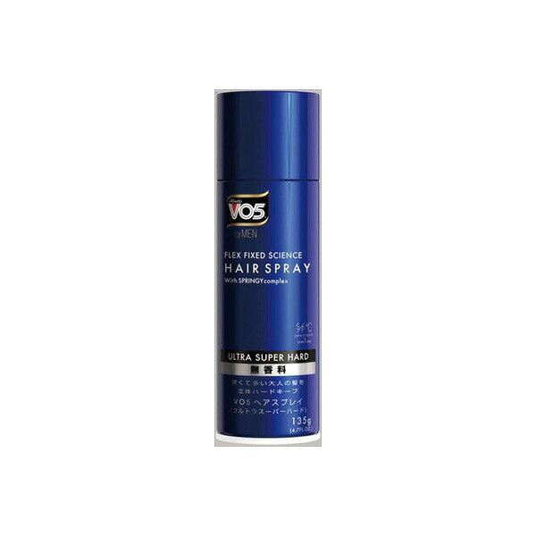 【4個セット】 VO5MENヘアスプレイ無香料ウルトラSH135G サンスター スタイリング