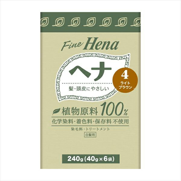 ▼まとめ買いがおすすめ！ 6個セット（人気） 36個セット（爆安） テンスターファインヘナは、植物原料100％で作られた白髪用染毛料です。ファインヘナに使用しているヘナパウダーは、ヘナの名産地「インド」で厳選したヘナ（ヘンナ）葉とハーブのみで調合しています。髪にしっかり天然色素が定着して白髪を目立たなくし、トリートメント効果により髪にツヤを与え、髪や頭皮を健やかに保ちます。項目内容容量240g材質ヘンナ, ハイビスカス花, ナンバンアイ葉, アムラ仕様に関するご案内※仕様・デザインはメーカー都合により予告なく変更となる場合があります。※掲載スペックと実物に差異がある場合は、実物の仕様を優先とさせていただきます。※サイズ・重量は目安となり、若干の誤差が生じる場合がございます。※商品画像はイメージです。実際の商品とは一部異なる場合があります。▼まとめ買いがおすすめ！ 6個セット（格安） 36個セット（激安）