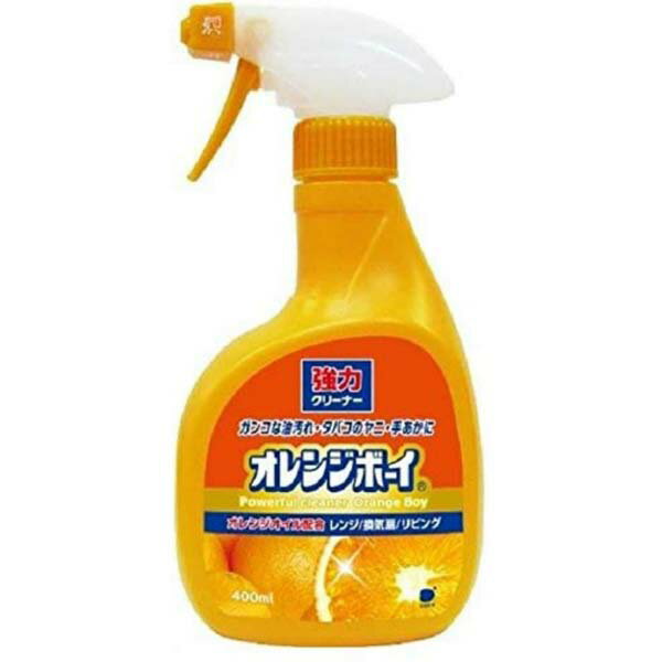 【2個セット】 第一石鹸 オレンジボーイ強力クリーナー本体400ml 本体 日用品 強力クリーナー 掃除 洗剤 キッチン 清掃 第一石鹸西日本 雑貨品 厨房用 厨房用洗剤 オレンジボーイ 日用消耗品