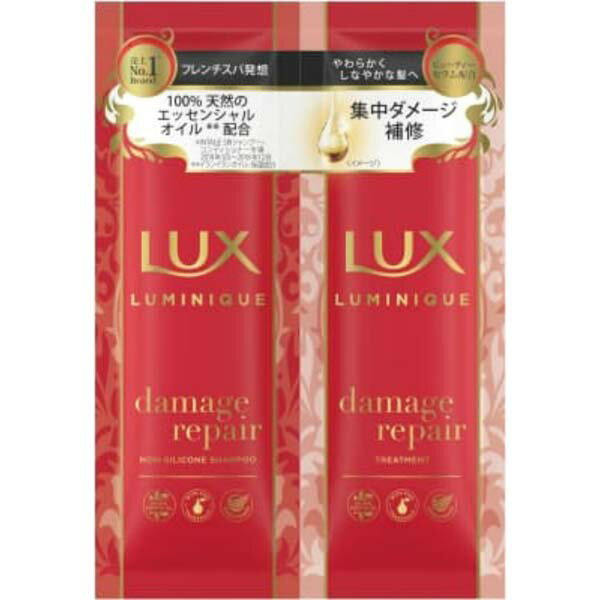 樂天商城 - ユニリーバ ラックス ルミニーク ダメージリペア サシェセット 正規品 シャンプー オイル 化粧品 天然 トライアル トリートメント ヘアケア アットコスメ