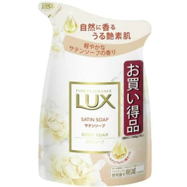 【5個セット】 ユニリーバ ラックス ボディソープ サテンソープ つめかえ用 詰め替え用 詰め替え ボディウォッシュ お風呂 スキンケア 詰替 ボディーソープ つめかえ 保湿 詰替え用 詰替用 ボディケア ボディシャンプー 詰替え