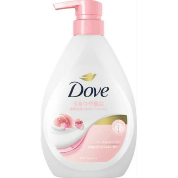 Body Care - 【12個セット】 ユニリーバ ダヴ ボディウォッシュ ピーチ&スイートピー ポンプ 470g 本体 瞬間浸透 ダヴボディウォッシュ コスメ 化粧品 浸透 石けん 保湿 洗浄 ボディケア ボディソープ アットコスメ