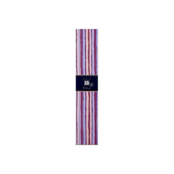 Inkou （Solid Perfume） - 【5個セット】 かゆらぎ スティック 藤40本 日本香堂 お香