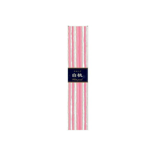 Inkou （Solid Perfume） - 【5個セット】 かゆらぎ スティック 白桃40本 日本香堂 お香