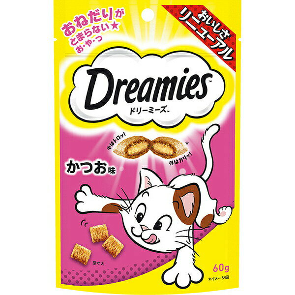 【3個セット】 ドリーミーズ かつお味 60g キャット フード 猫 ネコ ねこ キャット...