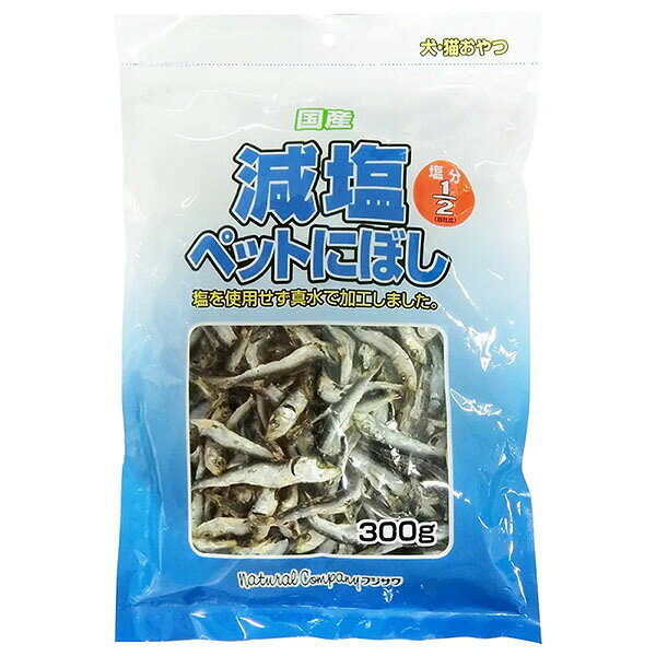 【6個セット】 藤沢商事 減塩ペットにぼし 300g おやつ フジサワ ペット 安心素材