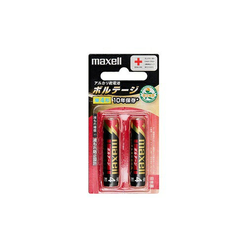 ▼まとめ買いがおすすめ！ 2個セット（限定） 3個セット（限定） 5個セット（特売） 10個セット（爆安） マクセル(Maxell) 【単4形】アルカリ乾電池「ボルテージ」（2本入り） LR03-T-2B■長持ちトリプルパワー！様々な機器で優れた総合性能を発揮する「瞬発力」「大馬力」「持久力」の長持ちトリプルパワーを実現。■長持ち性能120%！長持ち性能が大きく向上。従来製品の「ダイナミック」に比べ、120%を達成しました！幅広い用途で優れた総合性能を発揮します。形状 単4形入数 2本▼まとめ買いがおすすめ！ 2個セット（爆安） 3個セット（激安） 5個セット（激安） 10個セット（限定）
