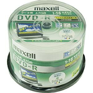 Rakuten - 【2個セット】 マクセル DRD47WPD.50SP データ用16倍速対応DVD-R 4.7GB 50枚パック