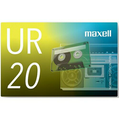 【2個セット】 マクセル UR-20N カセットテープ 20分 1巻
