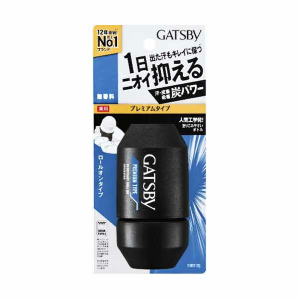 樂天商城 - 【18個セット】 ギャツビー プレミアムタイプデオドラントロールオン 無香料 医薬部外品