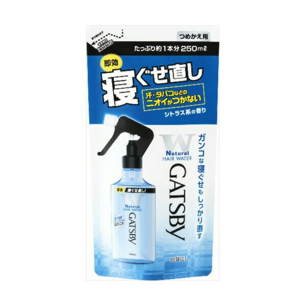【8個セット】 ギャツビー 寝ぐせ直しウォーター つめかえ用 マンダム スタイリング