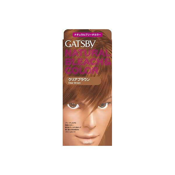 Other - 【10個セット】 ギャツビー ナチュラルブリーチカラー クリアブラウン 医薬部外品 マンダム ヘアカラー