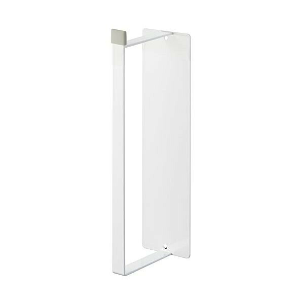 Laundry Racks - 【3個セット】 山崎実業 マグネット洗濯ハンガー収納ラック S ホワイト 約W6XD8.5XH26cm プレート ハンガー収納 洗濯機横 3918 省スペース スチール マグネット取付 整理 丈夫 収納 脱衣所 人気 洗面所収納 洗濯用品 スリム 人気商品