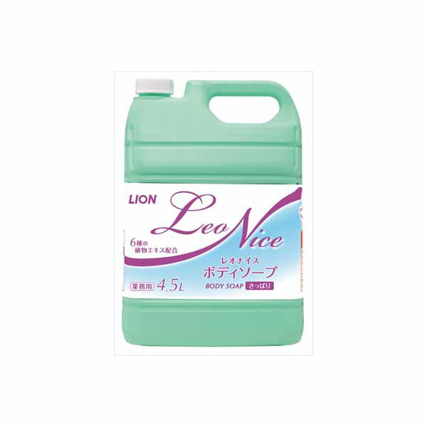 Soaps, Body Washes - 【2個セット】 レオナイスさつぱりボデイソープ4.5L ライオンハイジーン ボディソープ